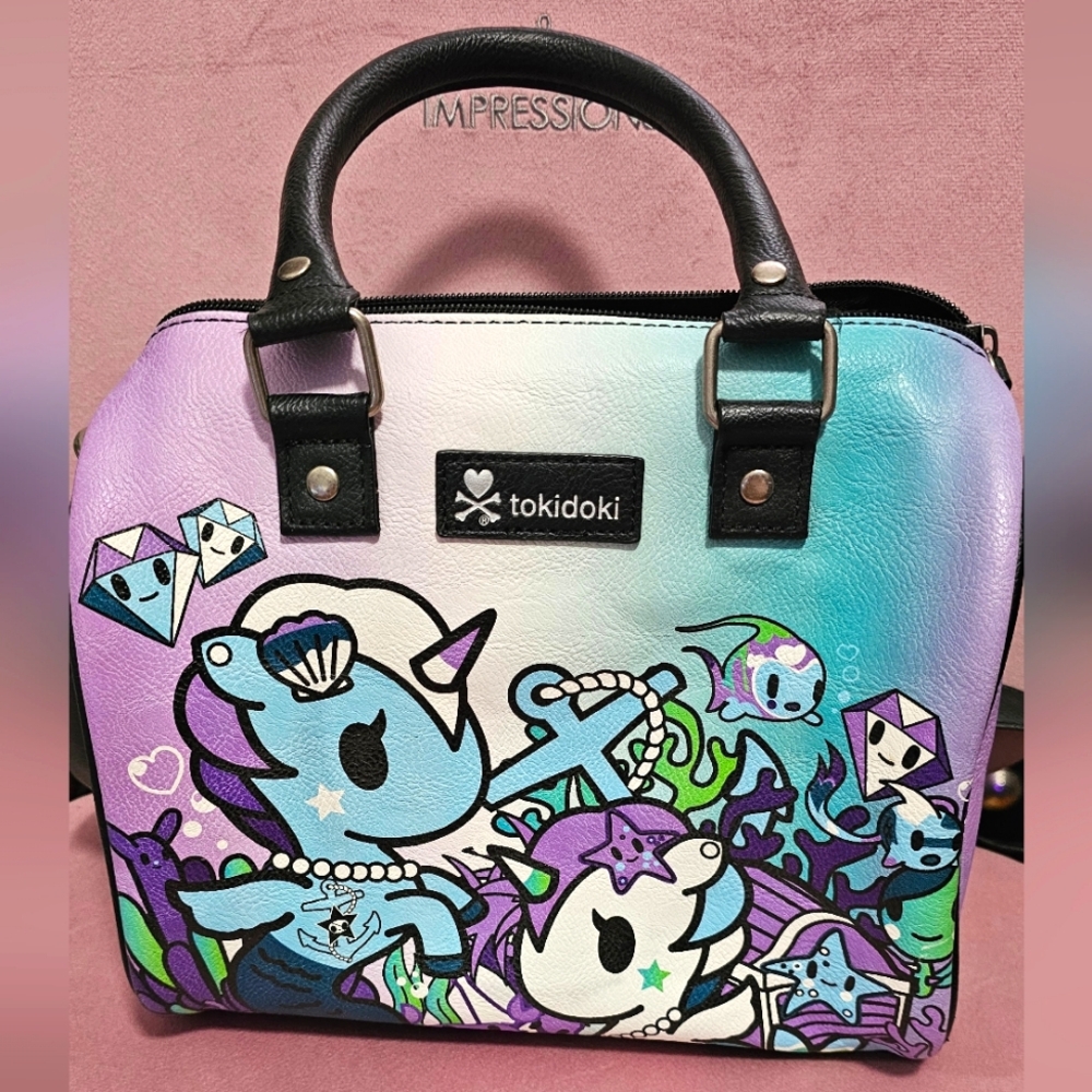 Rare Tokidoki Mermicorn Tie-Dye Purse